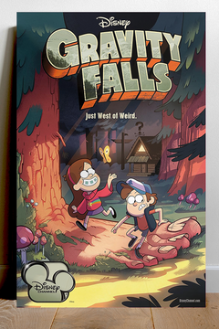 Gravity Falls Dipper Pines Premium Gloss Poster | TV Show Art Print | Cartoon Network Fan Gift