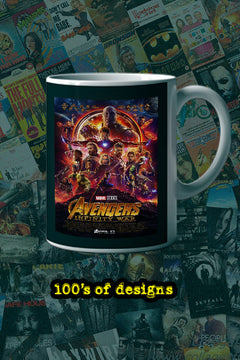 Avengers Infinity War 11oz Mug | Film Memorabilia | Avengers Infinity War Design | Lead Actor's Name