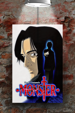 Monster TV Show Premium Gloss Poster | Lead Actor's Name | Official Design | Limited Edition | High Quality Art | Wall Decor | Collectible Item