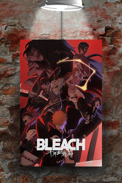 Bleach Gloss Poster - Ichigo Kurosaki Design | Anime Wall Art | TV Show Fans Gift