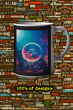 The Blue Planet 11oz Mug Featuring David Attenborough | TV Show Design