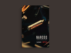 Narcos Canvas Print | Pablo Escobar | TV Show Art Decoration | Netflix Crime Drama Poster