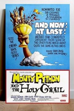 Monty Python and the Holy Grail John Cleese Premium Gloss Poster | Film Memorabilia | Movie Art Print | Comedy Classic-Etsy | Film Fan Gift-Shopify