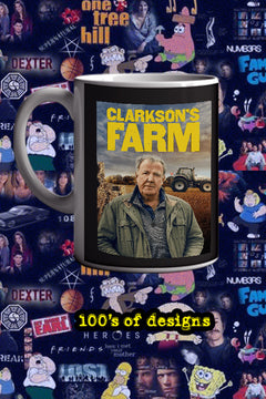 Clarkson's Farm 11oz Mug | TV Show Poster Design | Jeremy Clarkson