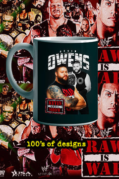 KEVIN OWENS 11oz Mug | WWE | Wrestling Superstar Design