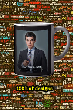 Nathan for You 11oz Mug - Nathan Fielder | TV Show Poster Design | Comedy Central Collectible