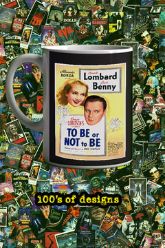 To Be or Not to Be 11oz Mug | Film Memorabilia | To Be or Not to Be Design | Lead Actor's Name