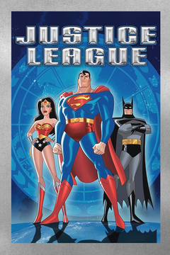 Justice League Premium Gloss Poster | Batman Superman Wonder Woman Flash Aquaman Cyborg | TV Show Fan Art Print