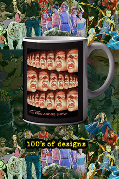 The Eric Andre Show 11oz Mug featuring the poster design | TV Show collectible gift for fans - Eric Andre