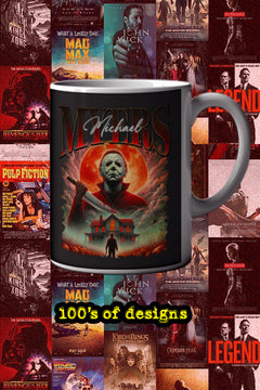 Halloween Michael Myers 11oz Mug | Horror Film Fan Merch | Scary Movie Coffee Cup