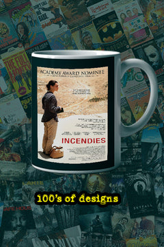 Incendies 11oz Mug | Film Memorabilia Incendies Design | Lead Actress Name