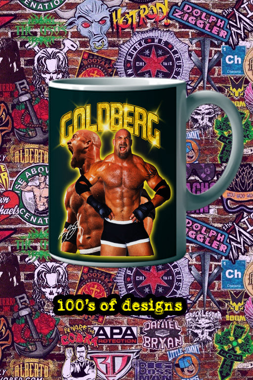 GOLDBERG 11oz Mug | Pro Wrestling Icon GOLDBERG | Unique Wrestling Fan Gift