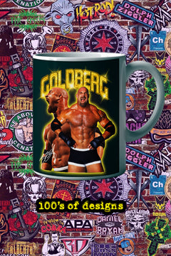 GOLDBERG 11oz Mug | Pro Wrestling Icon GOLDBERG | Unique Wrestling Fan Gift
