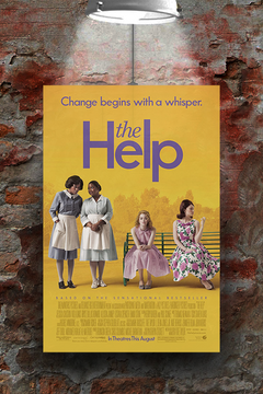 The Help | Emma Stone | Viola Davis | Premium Gloss Poster | Film Design