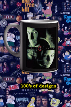 The X Files 11oz Mug Mulder | Scully TV Show Design - Etsy & Shopify SEO Keyword - X Files Poster | Aliens | Conspiracy Theory