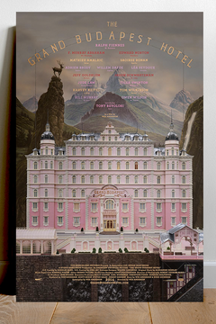 The Grand Budapest Hotel Ralph Fiennes Poster Print | Movie Wall Art Decor | Film Memorabilia Design