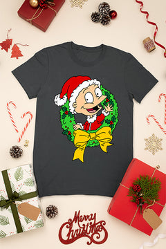 KIDS UGLY Rugrats Tommy Christmas Tee | 90s Cartoon Kids Shirt | Festive