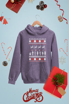 KIDS UGLY: Star Wars Troops Christmas Hoodie | Galactic Empire Holiday Pullover |