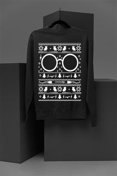UGLY Festive Harry Potter Christmas Sweatshirt | Wizarding World Holiday Sweater | Magical Xmas