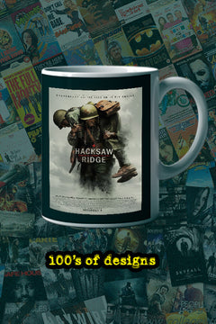 Hacksaw Ridge 11oz Mug Poster Design | Film Memorabilia | Andrew Garfield