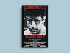 Raging Bull Canvas Print | Film Art | Robert De Niro Wall Decor