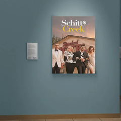 Schitt's Creek Canvas Print - Alexis Rose | TV Show Design | Home Decor | Wall Art