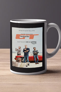 The Grand Tour 11oz Mug featuring Jeremy Clarkson | TV Show Merchandise and Coffee Cup Gift