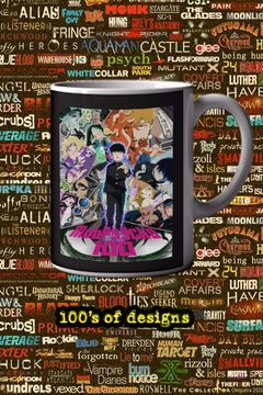 Mob Psycho 100 11oz Mug | Anime Mug | TV Show Merch | Shigeo Kageyama Mug | Cartoon Coffee Cup