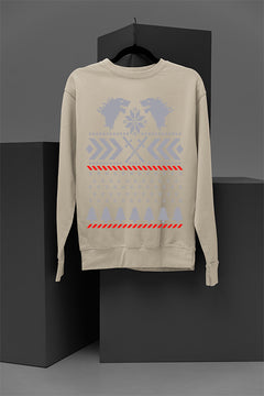UGLY Dragon Frenzy Christmas Sweatshirt | Mythical Beasts | Festive Firebreathers