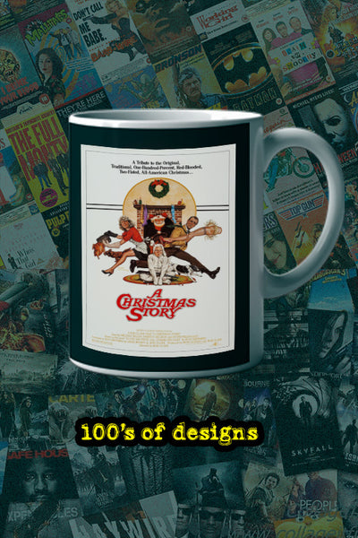 A Christmas Story 11oz Mug | FilmA Christmas Story Poster Design | Ralphie Parker Mug