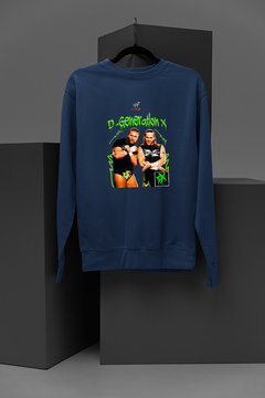 DX Triple Threat Champion Sweatshirt | Attitude Era Vintage WWE Apparel | D-Generation X Icon Hood