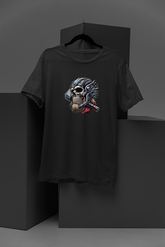 "Legendary Thor Skull T-Shirt | Marvel Comics Hammer Helmet Tee"