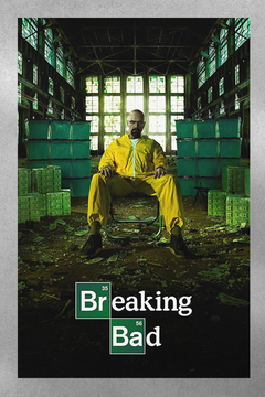 Breaking Bad Bryan Cranston | Premium Gloss Poster | TV Show Design | Walter White Fan Gift