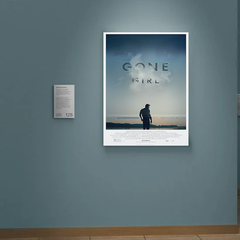 Gone Girl Canvas Print | Film Design | Ben Affleck Gone Girl Art | Movie Poster Decor