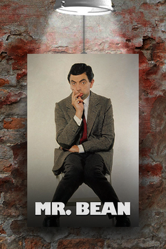 Mr. Bean | Rowan Atkinson | Vintage TV Show Poster | Gloss Design | Funny Art Print