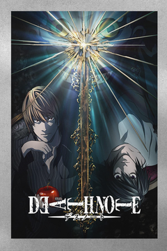 Death Note: Light Yagami Gloss Poster | Anime TV Show Memorabilia | Stylish Wall Art | Japanese Manga Decor