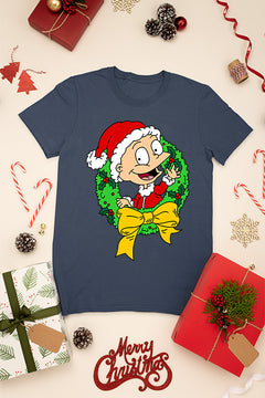 KIDS UGLY Rugrats Tommy Christmas Tee | 90s Cartoon Kids Shirt | Festive