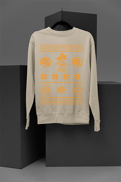 UGLY Dragon Ball Goku Christmas Chaos Sweatshirt | Goku Christmas Sweater | Festive Dragon Ball Z