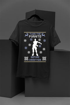 UGLY: Twas The Fortnite Before Christmas Dance Pose | Festive Gaming Shirt | Holiday Gamer Tee