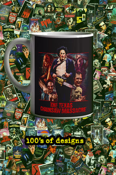Halloween The Texas Chainsaw Massacre 11oz Mug | Horror Film Design