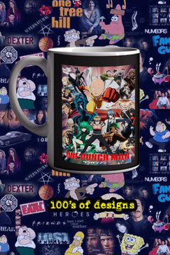 One Punch Man 11oz Mug | Saitama TV Show Poster Design