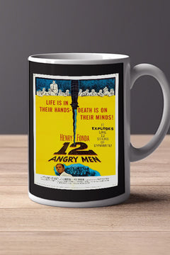 12 Angry Men 11oz Mug | Film Memrobillia | 12 Angry Men design | Lead Actor Name