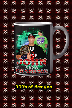 John Cena 11oz Mug | Pro Wrestling | John Cena Image Mug