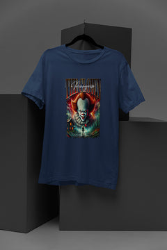 Horror Pennywise | Scary Vintage Graphic Tee | Costume Gift | Halloween