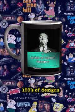 Alfred Hitchcock Presents 11oz Mug Rod Taylor | Vintage TV Show Design