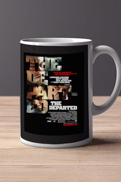 The Departed 11oz Mug Leonardo DiCaprio Matt Damon | Film Memorabilia The Departed Design