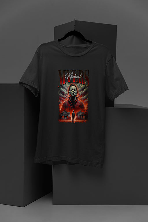 Horror Michael Myers | Scary Vintage Graphic Tee | Halloween Costume Gift