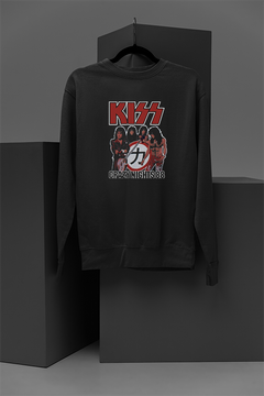 Kiss Crazy Nights 1988 | Retro Rock Band Sweatshirt | Glam Metal Fashion | 80s Concert Style | Vintage Kiss Inspired Top | Limited Edition Design