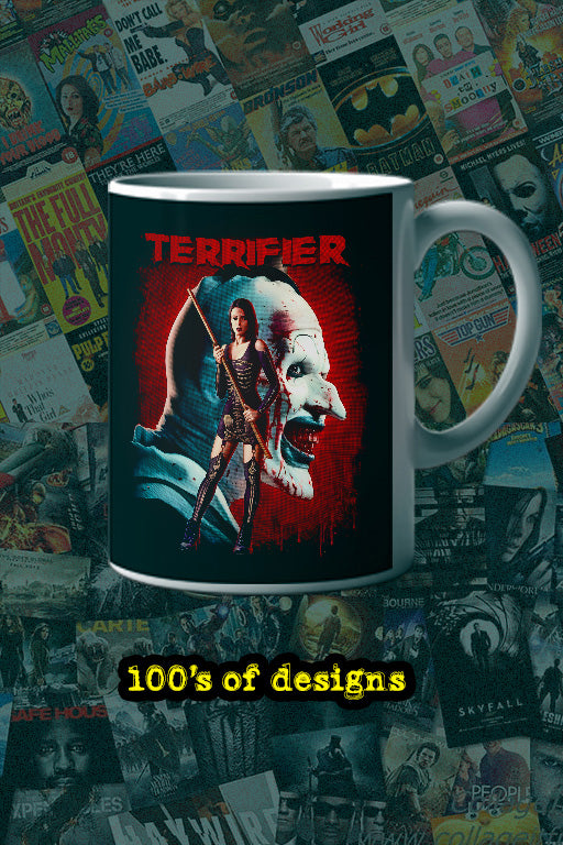 Halloween | Terrifier | 11oz Mug - Horror Film Fan Gift - Terrifier Design - Scary Movie Lover - Coffee Mug - Etsy - Shopify