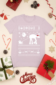 KIDS UGLY: Galactic Fun Star Wars Christmas Sledge | Kids Christmas Ugly Design |